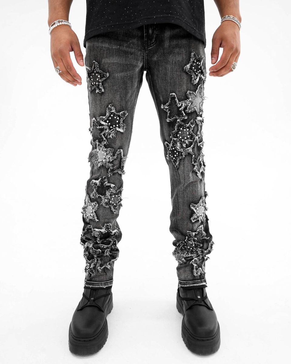PREME - STRAIGHT SKINNY BLACK WASH