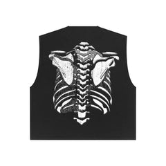 SAINT HILLS - X-RAY 2.O CUT SLEEVE T-SHIRT BLACK