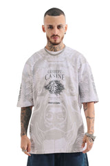 CORRUPT-K9 DOGGY WHITEISH SHIRT