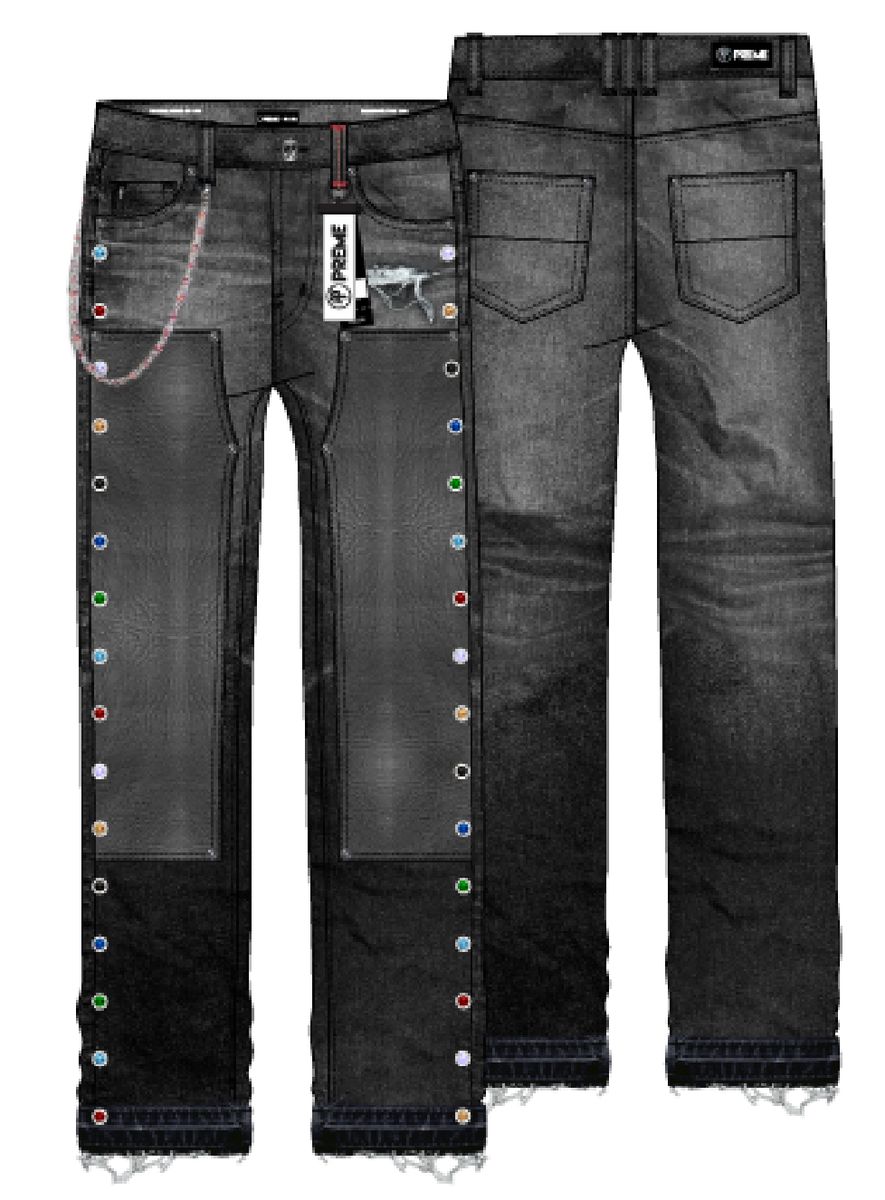 PREME - PR-WB-1574 BLACK WASH