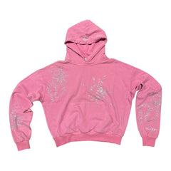CONCEPT - "Flail" Pink Washed Hoodie