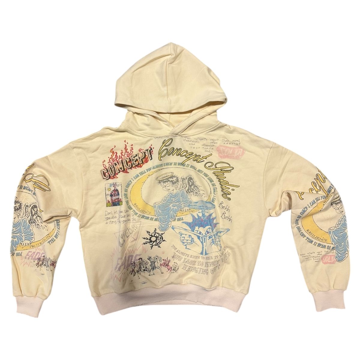 CONCEPT - "Studio" Cream Hoodie