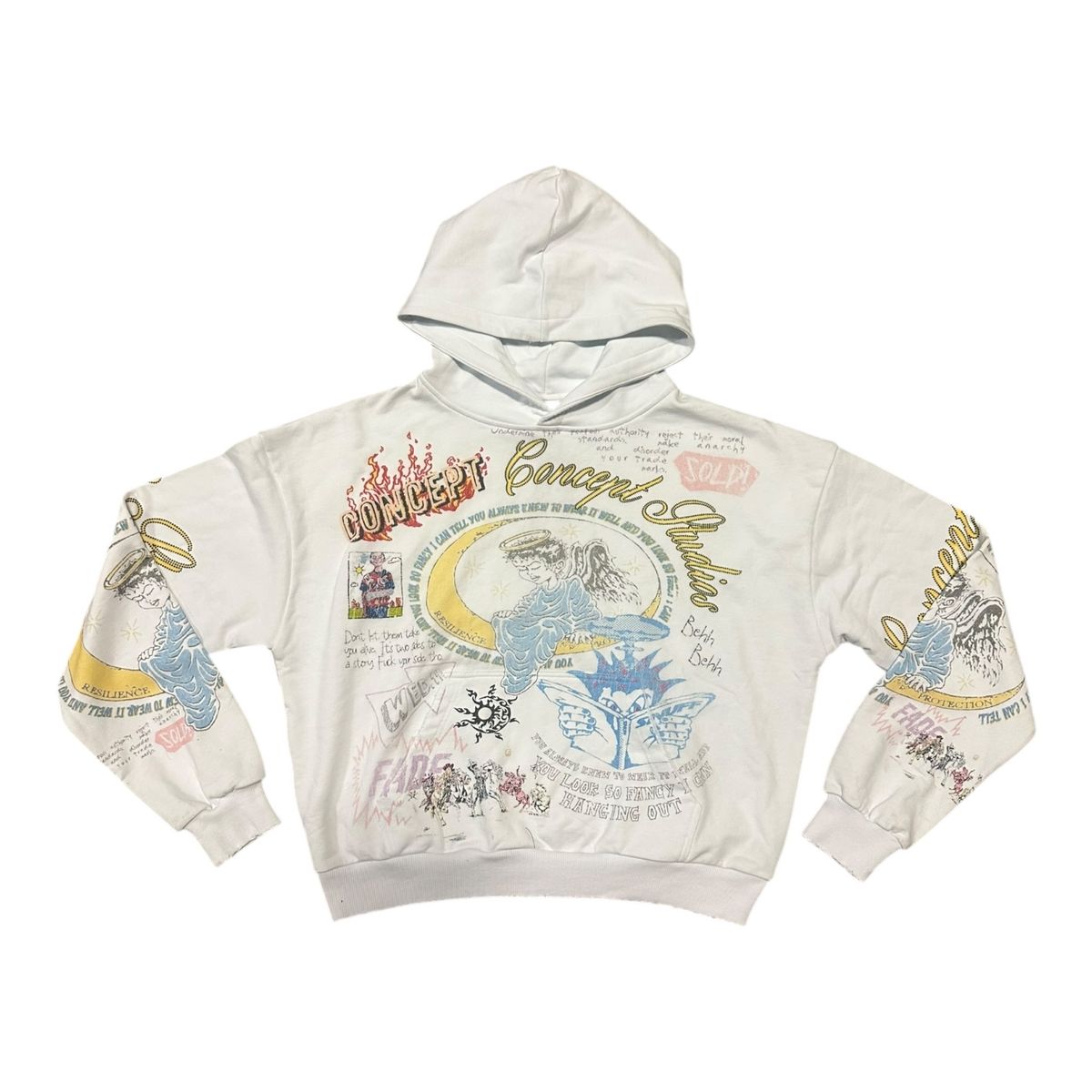 CONCEPT - "Studio" White Hoodie