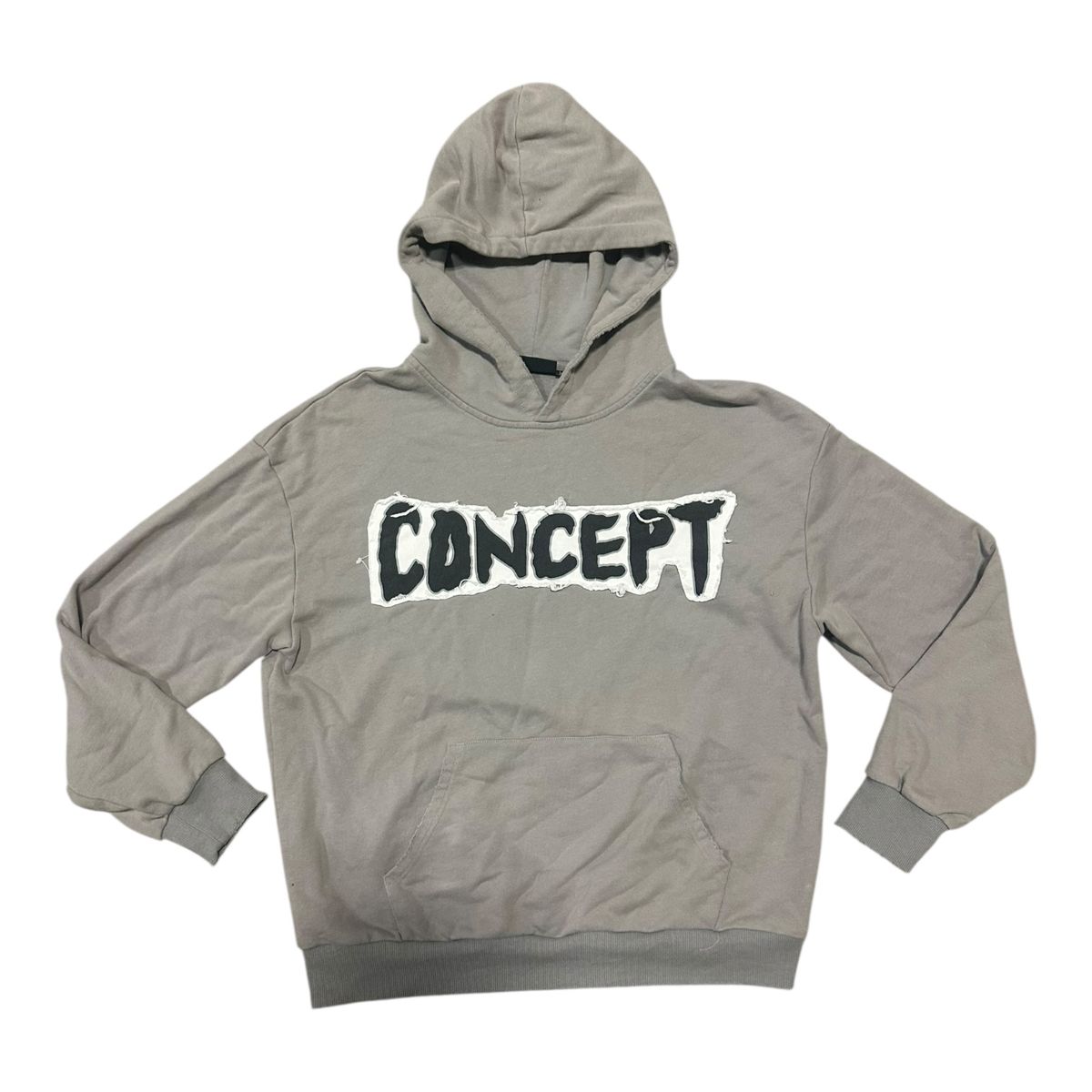 CONCEPT - "Flowers Hoodie" Grey W Hoodie