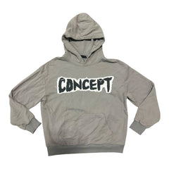 CONCEPT - "Flowers Hoodie" Grey W Hoodie