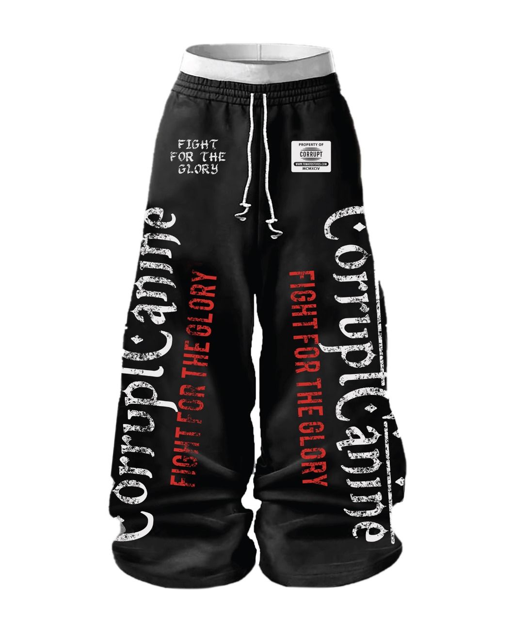 CORRUPT-K9 FIGHT FOR GLORY JOGGERS GREY