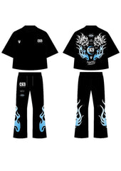 CORRUPT-K9 FLY HIGH BLACK SHIRT