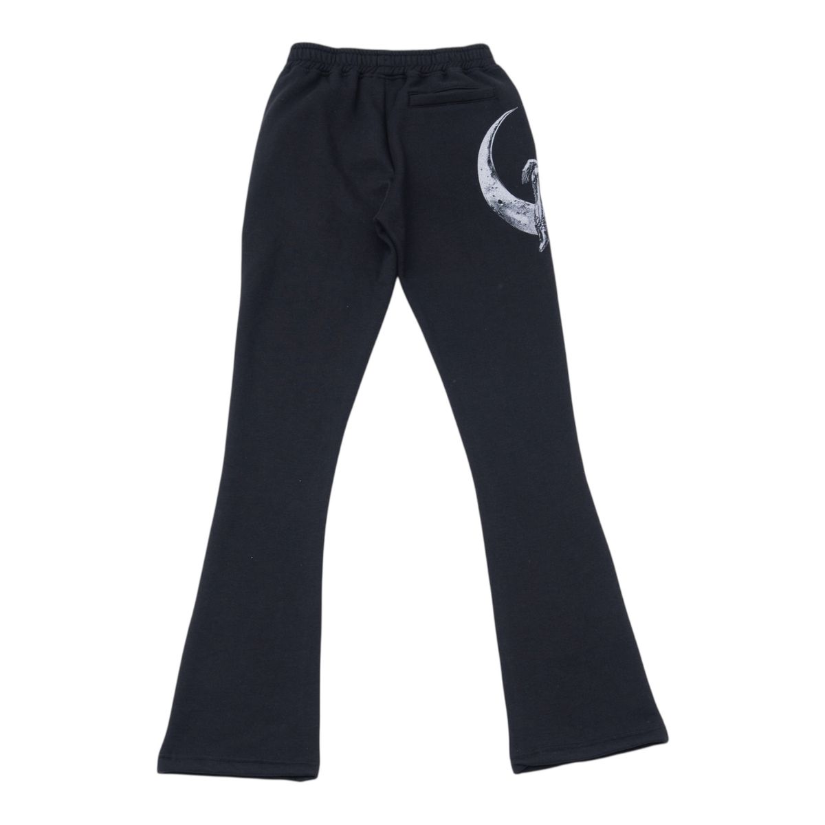 CONCEPT - "Orion Flared" Black Sweatpants