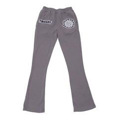 CONCEPT - "Flowers Flared" Grey W Sweatpants