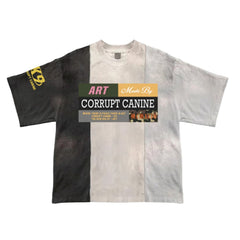 CORRUPT-K9 GZ-320 BLACK TEE