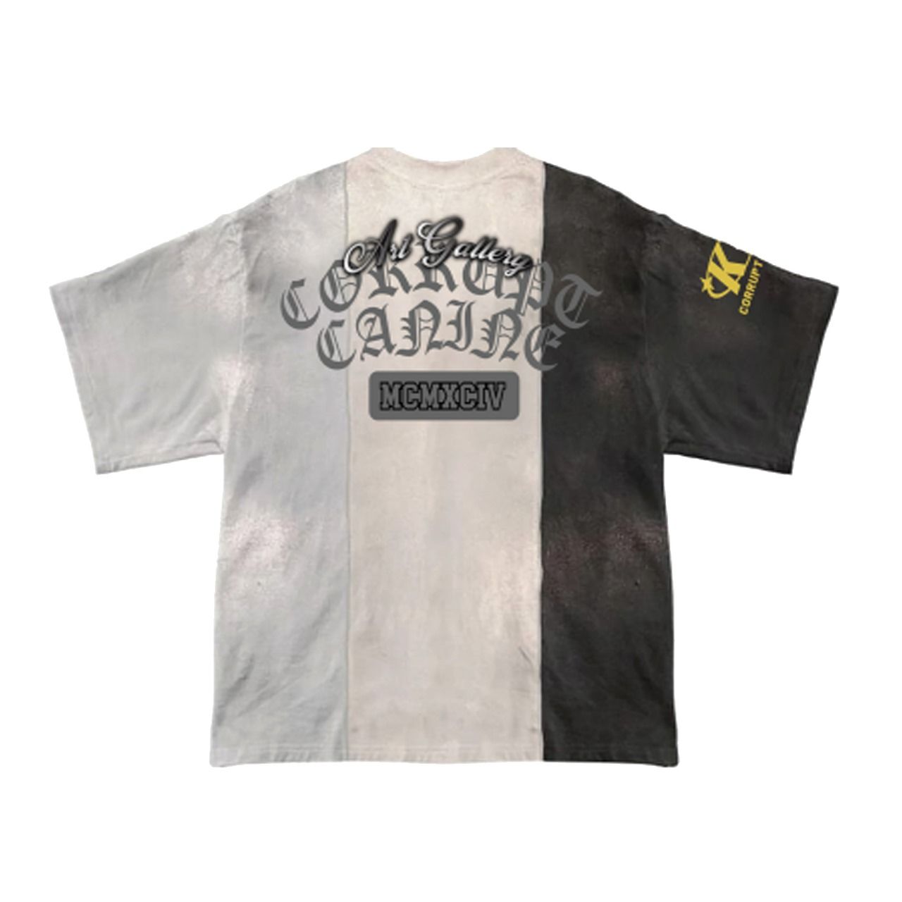 CORRUPT-K9 GZ-320 BLACK TEE