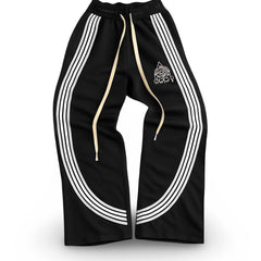 Starseed Studios BLACK / WHITE FRENCH TERRY PANT
