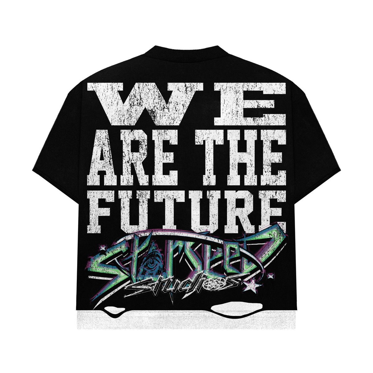 Starseed Studios THE FUTURE DOUBLE LAYER TEE