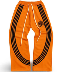 Starseed Studios ORANGE / BLACK FRENCH TERRY PANT