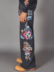 Politics Sweatpant - Joron - Black