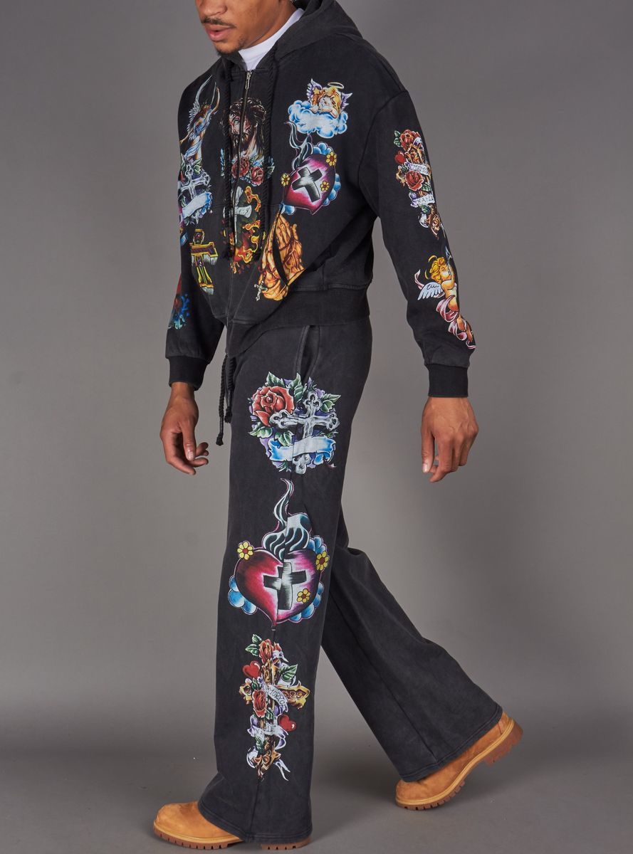 Politics Sweatpant - Joron - Black