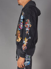 Politics Hoodie - Nivin - Black