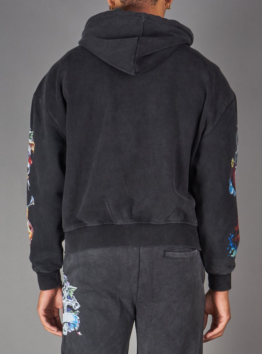 Politics Hoodie - Nivin - Black