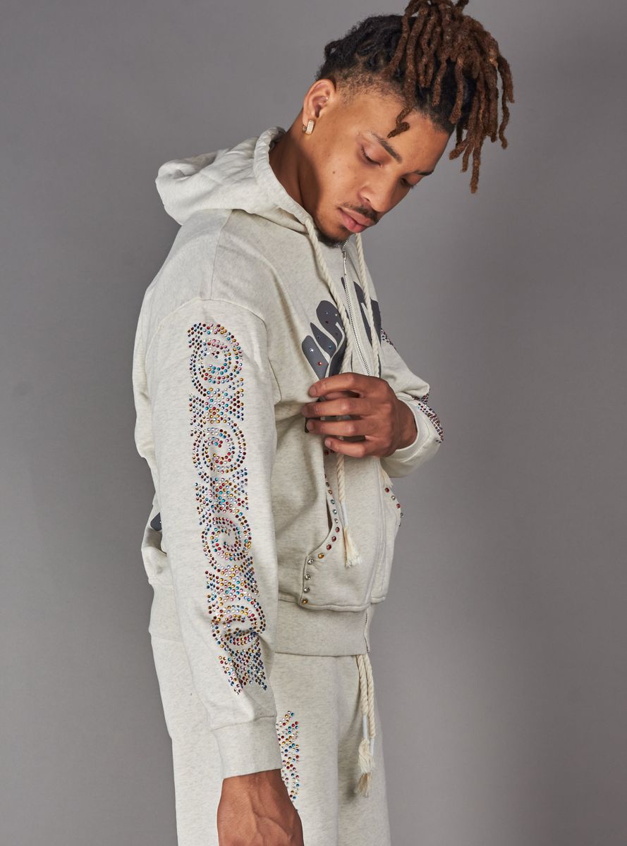Politics Hoodie - Solis - Grey