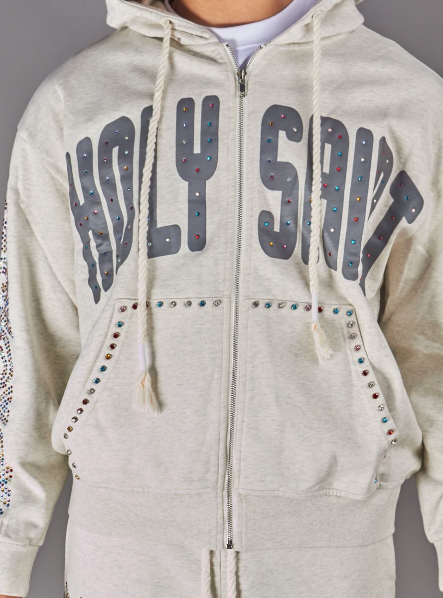 Politics Hoodie - Solis - Grey
