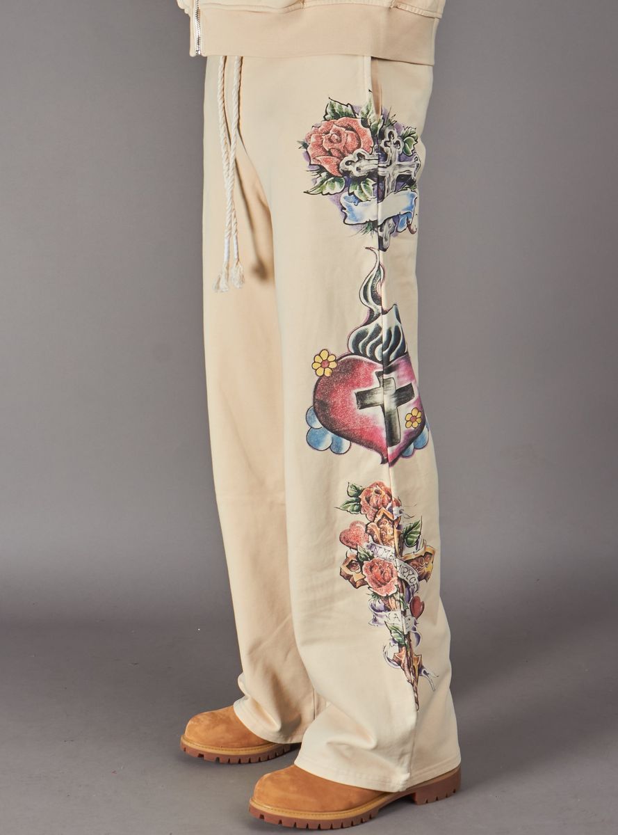 Politics Sweatpant - Joron - Beige