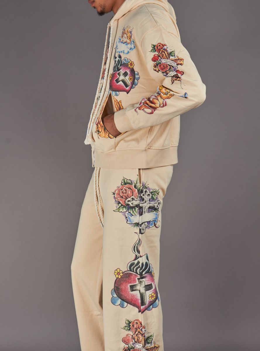 Politics Sweatpant - Joron - Beige