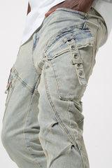 WAIMEA- Stacked Denim ANTIQUE BLUE
