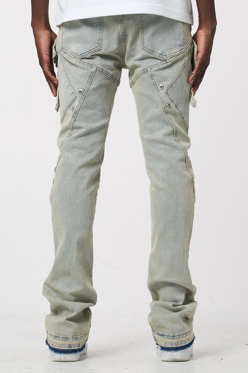 WAIMEA- Stacked Denim ANTIQUE BLUE