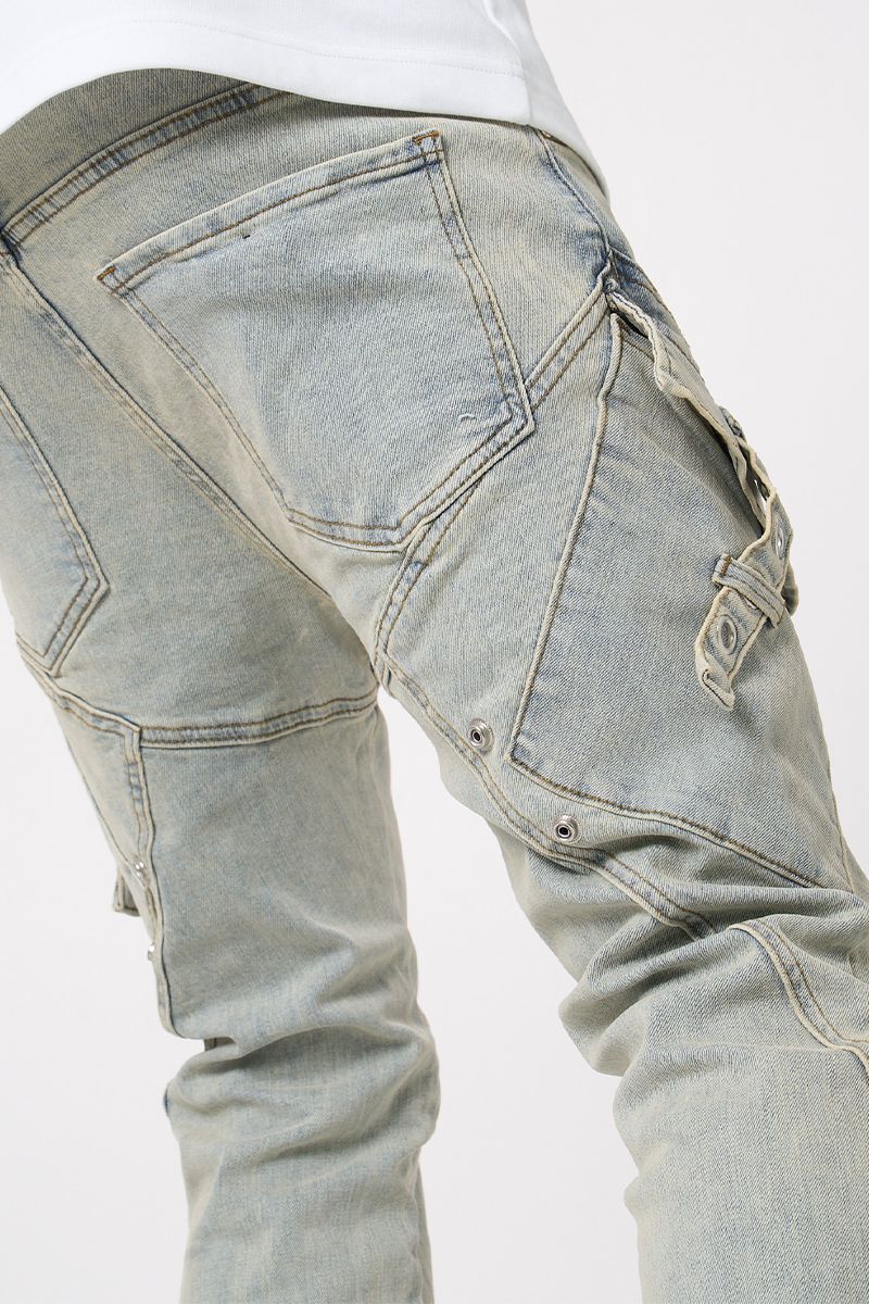 WAIMEA- Stacked Denim ANTIQUE BLUE