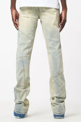 WAIMEA- Stacked Denim BLEACH