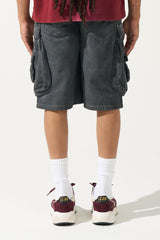 SERENEDE -IRON Cargo Shorts Grey