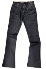 WAIMEA- Stacked Denim JET BLACK Carpenter