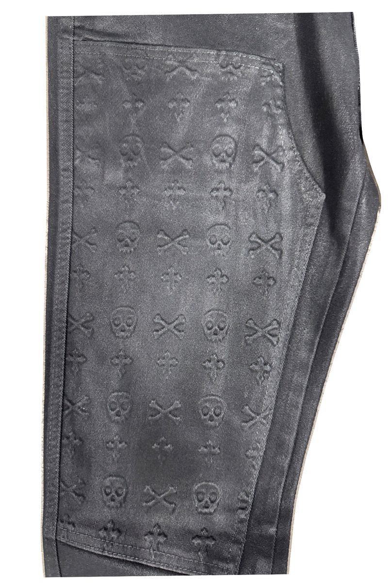 WAIMEA- Stacked Denim JET BLACK Carpenter