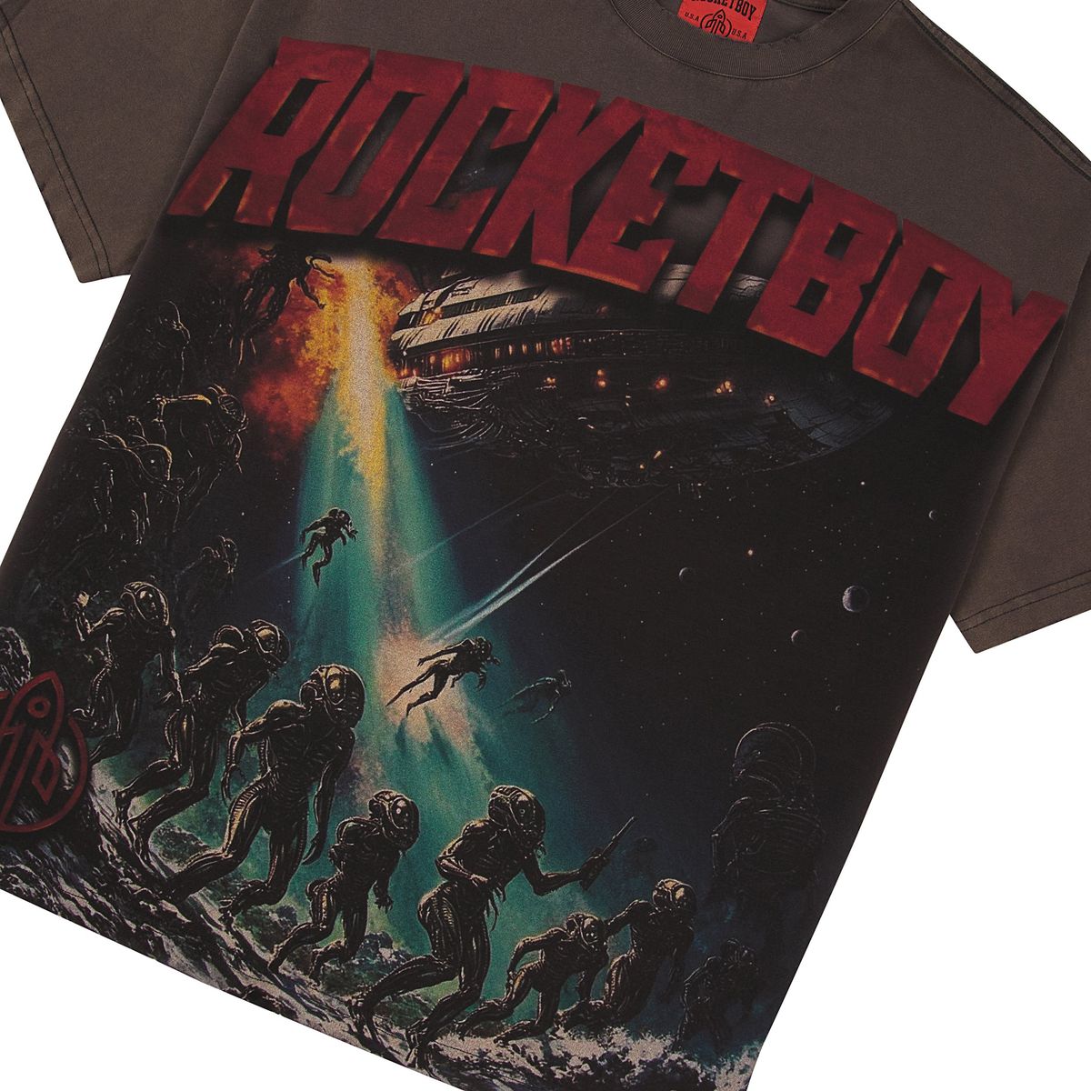 Rocket Boy More Tee (Grey)