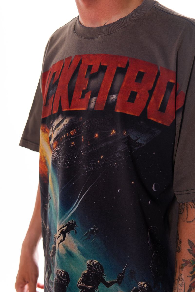 Rocket Boy More Tee (Grey)