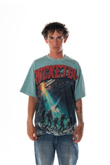 Rocket Boy More Tee (Aqua)
