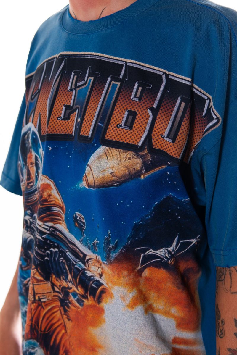 Rocket Boy Mega Blast Tee (Blue)