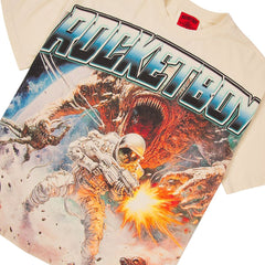 Rocket Boy Watch Your Back Tee (Cream)