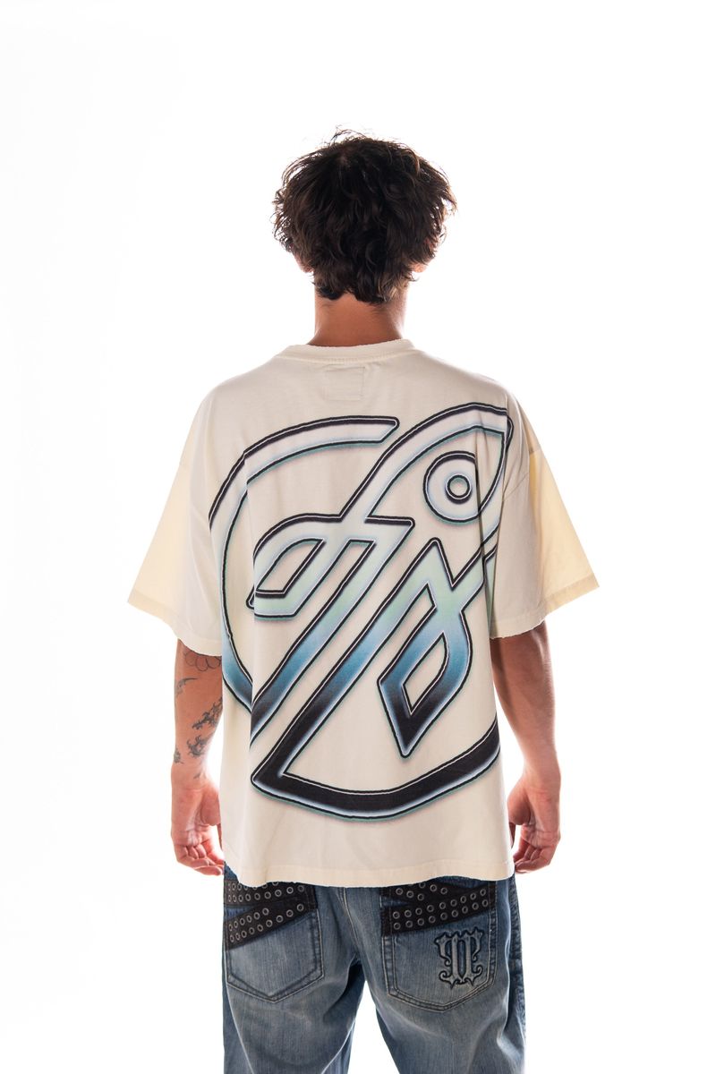 Rocket Boy Watch Your Back Tee (Cream)