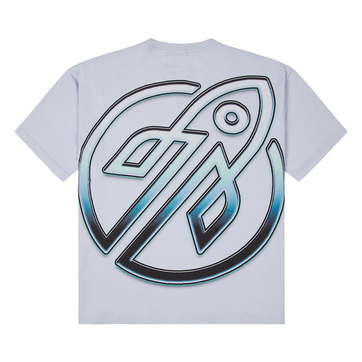 Rocket Boy Watch Your Back Tee (Ice Blue)