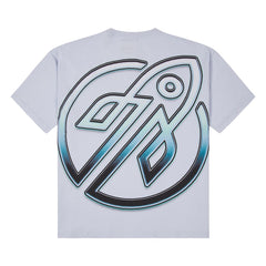 Rocket Boy Watch Your Back Tee (Ice Blue)