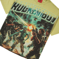 Rocket Boy We Fight Tee (Green)