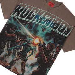 Rocket Boy We Fight Tee (Grey)