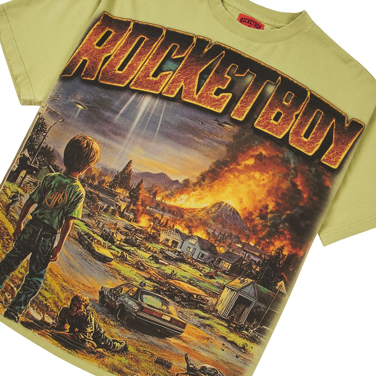 Rocket Boy Invasion Tee (Green)