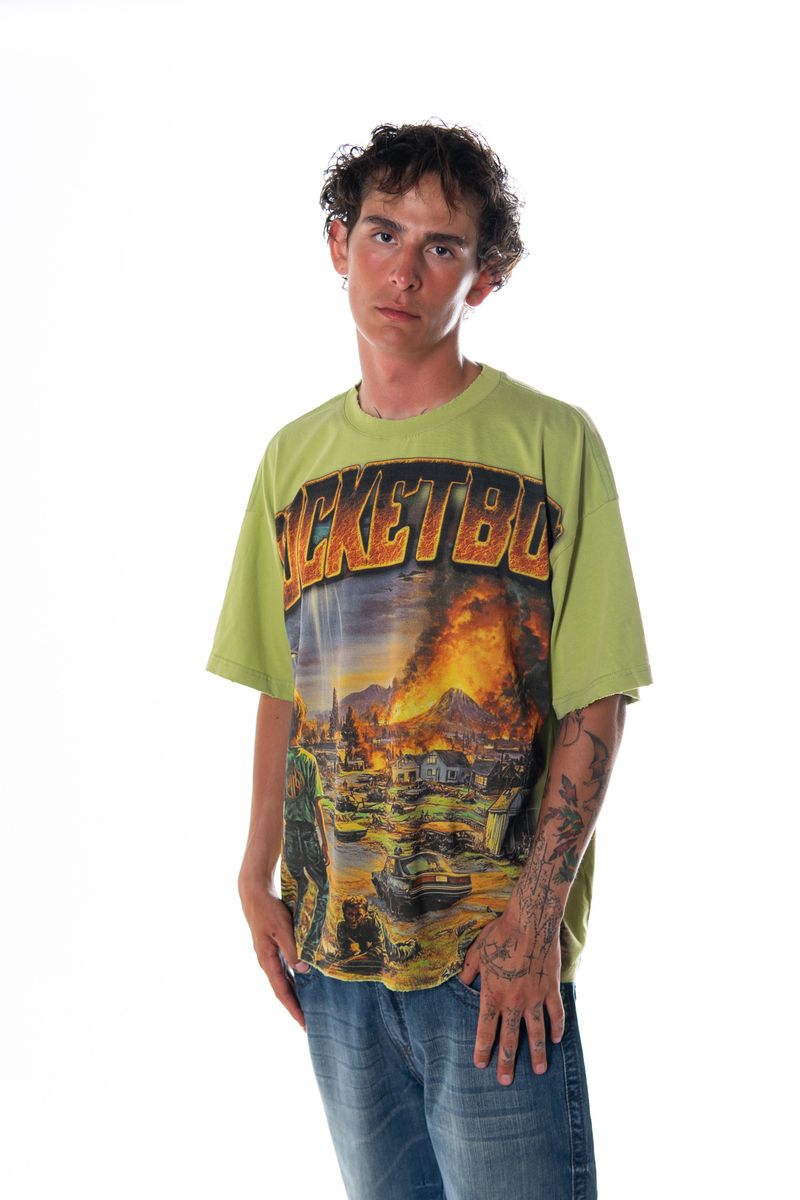 Rocket Boy Invasion Tee (Green)