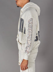 Politics Hoodie - Solis - Grey