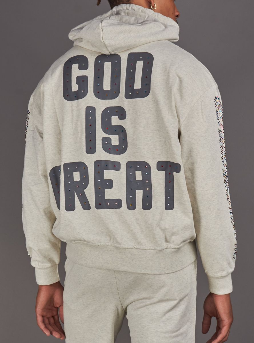 Politics Hoodie - Solis - Grey
