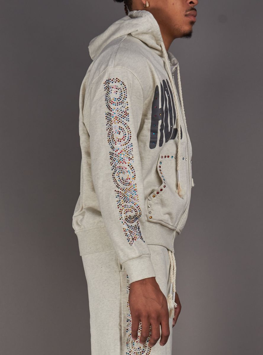 Politics Hoodie - Solis - Grey