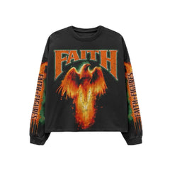 FAITH & FIGURES- From The Ashes Vintage Black LS