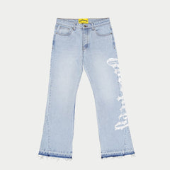 GODSPEED OG Logo Flared Denim Printed (Blue)